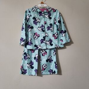 Disney Kids Pajamas Minnie mouse Girls Size 3T New With Tag